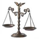 Libra Decor: Vintage Justice Scales, Table Decor (13.38" H)