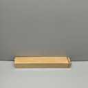 BAMEOS Drawer Dividers kitchen Organization Bamboo Utensil Organizers for Kitchen Bedroom Bathroom Dresser Office 4-pack (2''H, 16.65''-22''L, Natural)