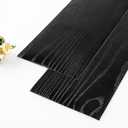 Peel and Stick Floor Tile - Vinyl Flooring 20-Pack (30 Sq.Ft), Waterproof and Self-Adhesive Black Wood Plank for Bathroom Kitchen Laundry Room, Easy DIY Flooring, No Grout Needed (36x6 Inch)