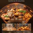 VEVOR Electric Hot Box Food Warmer, 4-Tier Commercial Warming Cabinet with Water Tray, Double-Door and Adjustable Shelves, Stainless Steel Food Warmer Cabinet, for Restaurant, Kitchen, Pizza, Chicken