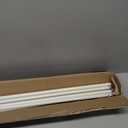Shimeyao 10 Pack 46 Inch Acrylic Curtain Pull Wands Drapery Pull Rod White Versatile Fiberglass Blinds Wand Kits with Rings and Hooks for Opening Closing Curtains Homes Offices Window Opener