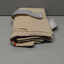 DII French Stripe Dining Table Collection Farmhouse Style Tablecloth, 60x84 Inches, Taupe/Red