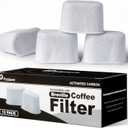 Possiave 12-Pack Charcoal Water Filters Compatible with Breville BWF100 Machines, Breville Espresso Machine Water Filter Replacement