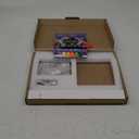 Acrylic Dry Erase Board with Light, 13.7"X10" 6-Color Neon Glow Memo LED Light-Up Message Note Lumiboard with Stand as Night Light for Room/Store/Office/Festival/Gift, Touch Control, 7 Markers (White)