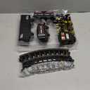 BainGesk Train Set, Christmas Train Set with Steam, Lights and Sounds, Train Sets for Around The Christmas Tree, Electric Train Toys for 3 4 5 6 7 8 Year Old Kids, Gifts for Boys & Girls Christmas