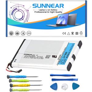 SP65M 3.7V 2210mAh Battery Replacement for Sony PlayStation PS Vita PCH-1001 PCH-1101 1003 1103 Battery with Tools