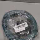 60FT SPT-1 Christmas Electrical Wire with 6pcs Vampire Plugs, 18/2 Gauge Low Voltage Extension Cord, 18 AWG 2-Conductor Flexible Wire for Outdoor Holiday Lights, Landscape Lighting