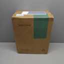 BOBOMOMO 27.25" Modern Table Lamp Set of 2, Warm Beige Resin Lamp with Natural Stone Look, Lamps for Living Room with Linen Shades, Bedside Lamp for Bedroom, Living Room, Nightstand, Entryway