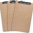Extra Large Clipboard Set (3pc) - Larger Than 11x17 - Vertical or Landscape - Fits 11 x 17 Tabloid Paper (Board 11.6"x19.5" - 2 Inches Longer Than Legal Size)