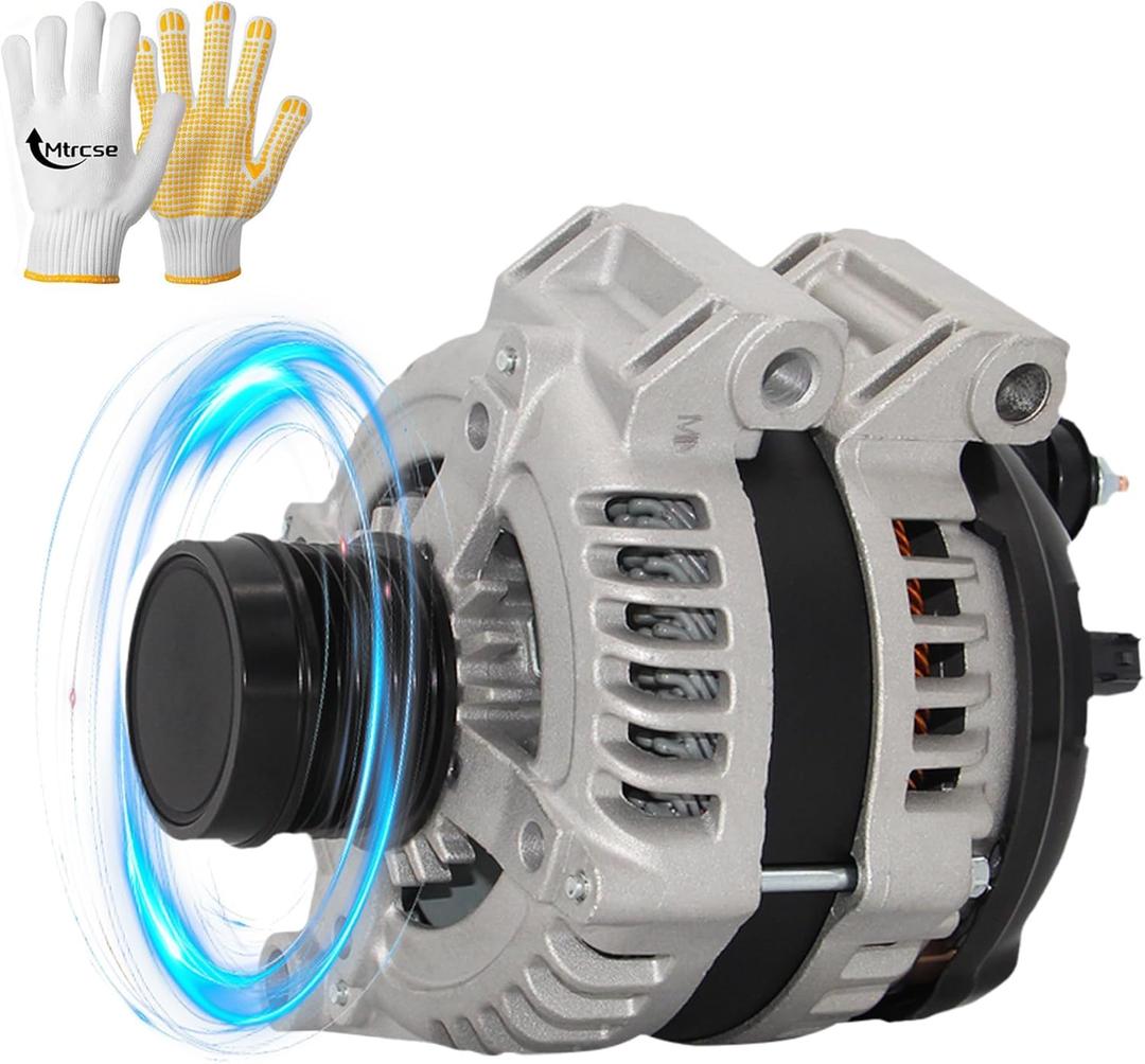 11570 Alternator for Dodge Grand Caravan 2011-2020 Journey 2011-2019 Avenger 2011-2014 Ram C/V 2012-2015 Chrysler 200 2011-2014 Town & Country 2011-2016 Volkswagen Routan 2011-2014 OE# 421000-0770