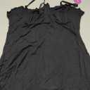 Avidlove Lingerie for Women Sexy Nightgown Babydoll Sleepwear Dress Ruffle Full Slip Modal Bodycon Chemise Nighties XXL (Black)