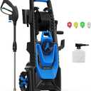 BAYOTAK Pressure Washer, Power Washer with 4 Connect Nozzles, High Pressure Cleaning Machine with Foam Cannon for Cars/Patio/Garage/Home Cleaning