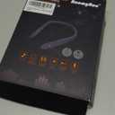 RoomyRoc Bluetooth Headphones, Wireless Neckband Headset Evoking Siri & Bixby with Retractable Earbuds, Sports Sweat-Proof Noise Cancelling Foldable Stereo Earphones with Mic (Black)