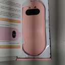 Portable Heating Pad for Cramps FSA, HSA Cordless Electric Period Fast Heat Pad for Back Pain Relief Menstrual Belt 6 Heat 6 Massage Gifts for Women Girl Her Girlfriend Christmas Stocking Stuffer Pink