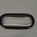 Clear Travel Makeup Brush Holder, Leather Makeup Brush Toiletry Bag, Portable Cosmetic Brush Case, Transparent Waterproof Makeup Brush Storage Bag, Black, Large