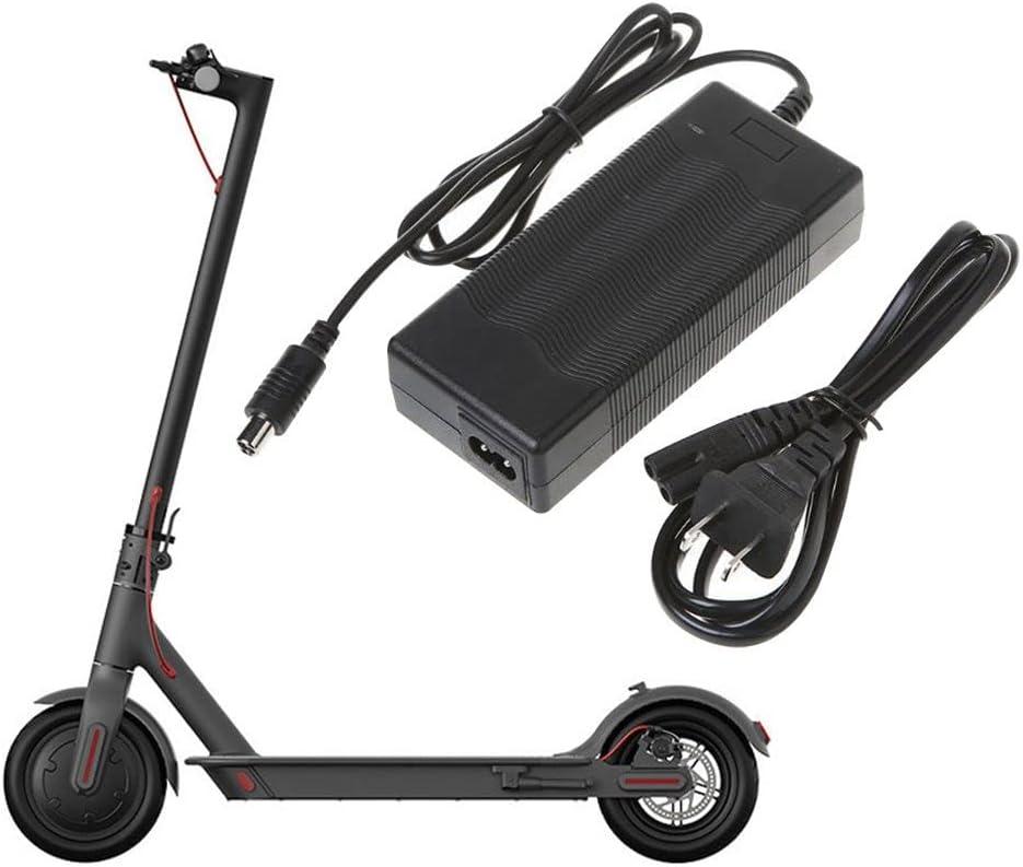 Andy's Orchids Battery Charger Power Adapter, Electric Scooter Charger, 42V 2A Power Supply US Plug for Xiaomi M365 for Ninebot Es1 2 3 4