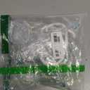 Sippy Straw Cup Conversion Kit for Dr Browns Narrow and Narrow Glass Baby Bottles, Weighted Sippy Replacement Kit with Soft Sippy Top and Handle,6m+,Set of 3 (1 Count (Pack of 3)