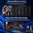 64G 5GWiFi Upgrade Car Radio for Dodge Ram 1500/2500/3500 1994-2002, Jeep Wrangler 1997-2002, Cherokee 1997-2001, 6.86inch Grand Cherokee Stereo Touch Screen Carplay Android Auto GPS FM Fast Charger