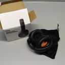 Bluetooth Headphones, Hybrid Active Noise Cancelling Wireless Headphones Over Ear with Microphone, Up to 140H Playtime, Transparency Mode, Deep Bass, Clear Calls, Comfort fit for Travel, Home Office