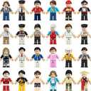 24PCS Mini Figures Building Bricks, Minifigures Stuffer, Mini People Figures Only Toy, Kids Gift for Christmas, Halloween, Birthday Party Supplies, Easter Eggs