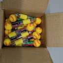 LiYiQ 25 Pcs Softball Multicolor Pen in One Cartoon Cute Fun 4-in-1 Cute Pens Bulk Kawaii Softball Shape Cool Ballpoint Pens Fun Gifts