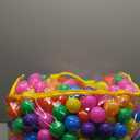 Vanland Ball Pit Balls for Baby and Toddler Phthalate Free BPA Free Crush Proof Plastic - Multicolored Pit Balls in Reusable Play Toys for Kids with Storage Bag (Bright colors)