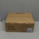 74" 50" Large Baby Playpen, Baby Playard for Babies and Toddlers, Play Pens for Indoor & Outdoor, Sturdy Safety Play Yard with Soft Breathable Mesh, Anti-Fall, Grey (with MAT)