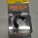 Shock Doctor Braces Football Mouth Guard, Upper and Lower Teeth. Convertible, Ultra Double Protection, Comfortable and Durable Mouthguard.