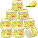 9 Pack Odor Eliminator Gel Beads Bulk 10 Ounces Air Freshener Gel Beads Odor Eliminator for Home, Bathrooms, Cars, Boats and Pet Areas(Lemon)