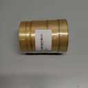 Pure Color Ribbon for Gift Wrapping,Arts Crafts Sewing 25 Yard Each Roll Satin Ribbon for Flower Bouquet Ribbons for Christmas Tree DIY Decoration (Golden, 5 Mixed Width)