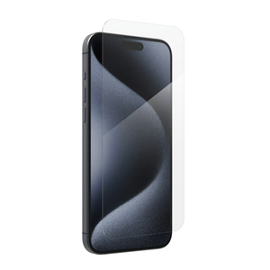 ZAGG InvisibleShield – Apple iPhone 15 Pro Max Glass Shield Clear Screen Protector, Easy Installation with Precise Install Tray, 3x Stronger Glass, Impact & Scratch Protection