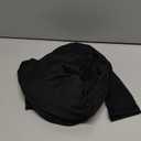 WIHOLL Women's Mesh Sheer Long Sleeve Ruched Mini Dress Sexy Bodycon Mock Neck Cocktail Party Club Spring Dresses 2026 (Medium, 01 - Black)