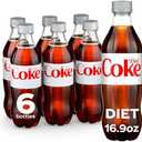 Diet Coke, 16.9 fl oz, 6 Pack 