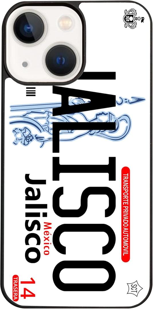 Jalisco Placas Phone Case - License Plate Phone Case (iPhone 13)