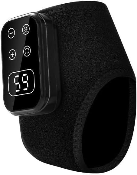 Foot Advanced Triple Method Massager, 3-in-1 Heated Foot & Ankle Wrap, Triple Technology Foot Massager Ankle, 3-Speed & 5-Temperature, Portable Foots Massager for Home Travel Use (1pc)
