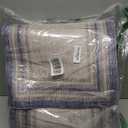 KIMODE Anti Fatigue Kitchen Mat 2PCS,Non-Skid Waterproof Kitchen Rugs,Farmhouse Kitchen Mat for Floor,Cushioned Comfort Foam Standing Mat for Laundry,Office,Sink,Desk,Blue and Gray (17.3" x 47 "+ 17.3" x 29 "--0.47 inches)