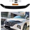 BMY Hood Deflector/Front Bug Shield Compatible for Hyundai Tucson 2022-2025 Hood Guard Bonnet Protector | Particles & Bug | Car Accessories