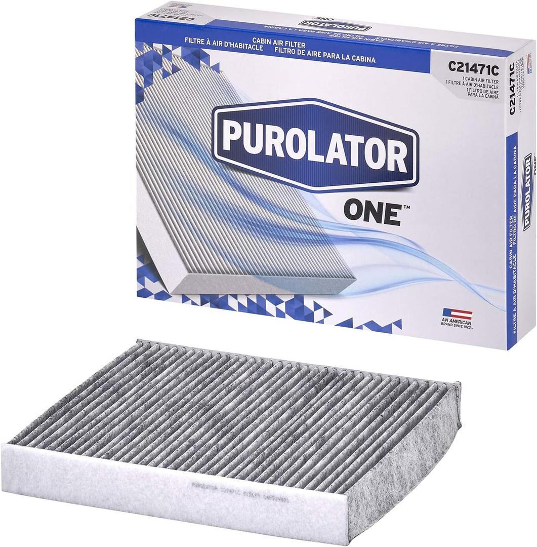Purolator C21471C Automotive Cabin Air Filter with Activated Carbon, Car & Truck Passenger Compartment OEM Filter Replacement for Toyota Camry, Prius, Grand Highlander, and more