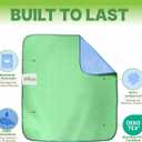 Bed Pads Washable Waterproof 34"x36"- Pack of 4 Incontinence Bed Pads & Washable Pee Pads for Adults - Dementia Products for Elderly & Elderly Assistance Products - Reusable Pee Pads for Dogs & Kids