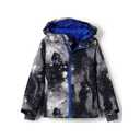 Boy's Lands’ End Kids Galaxy Winter Jacket Hooded Space Print Coat, Medium