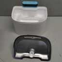 Cat Water Fountain, App Control Wireless Cat Fountain, 122oz/3.6L Pumpless Water Fountains for Cats Indoor with Stainless Steel Tray, Wi-Fi Dog and Pet Water Fountain (White, Fountain+2 Fliters)