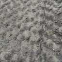 Washable Dog Bed Mat Ultra Soft Dog Crate Pad Comfy Fluffy Pet Kennel Beds Sleeping Mattress for Large Jumbo Medium Small Dogs, 36 x 23 Inch, Gray