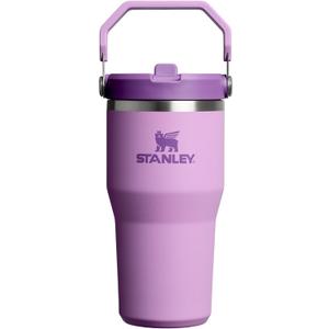 STANLEY IceFlow 2.0 Flip Straw Tumbler with Handle 20 oz | Twist On Lid and Flip Up Straw | Leak Resistant Water Bottle | Insulated Stainless Steel | BPA-Free | Lilac