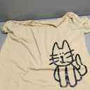 Cute Cat Shirts for Women Oversized Black Cat Graphic Tshirt Casual T-Shirt Kawaii Tees Aesthetic Funny Tops (XX-Large)