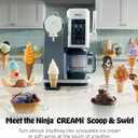 Ninja CREAMi Scoop & Swirl Ice Cream Maker, Soft Serve Desserts, Sorbet, Milkshakes, Frozen Yogurt and More, 13-in-1 Programs, Includes Handle and Two 16 oz 2-in-1 Pints, NC701