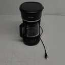 Mr. Coffee 12-Cup Switch Coffee Maker Black: Electric Drip Coffee Machine, 60 oz Capacity, Dishwasher-Safe Parts