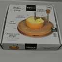 BOSKA Cheese Curler Amigo - The Original with - Cheese Wheel for i.a. Tete de Moine, Girolle & Chocolate - Cheese Shaver made of Stainless Steel