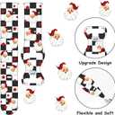 Holiday Watch Band Compatible with Samsung Galaxy Watch 6/5/5 Pro/4/3/6 Classic/4 Classic/Active 2/Active, 20mm Christmas Halloween Replacement Strap for Samsung Galaxy 40mm 41mm 42mm 44mm 45mm 46mm (Santa Claus)