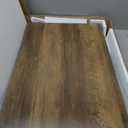 Dwanton Litter Box Enclosure, Cat Litter Box Furniture Hidden, with Scratching Mat, Wooden Cat Washroom Indoor, Fit Most of Litter Box, 31.5" L x 19.7" W x 21.7" H, Black+Warm Brown