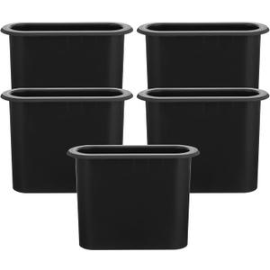 Milisten Speaker Port Tubes 5-Pack 5.07X1.96X3.74 Inch Audio Blower Air Vents for Home Car Speaker Bass Reflex Noise Reduction and Turbulence Control